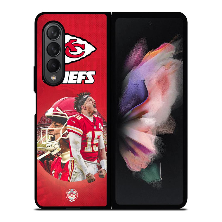 PATRICK MAHOMES 15 KANSAS CITY CHIEFS Samsung Galaxy Z Fold 3 Case Cover PATRICK MAHOMES 15 KANSAS CITY CHIEFS Samsung Galaxy Z Fold 3 Case Cover