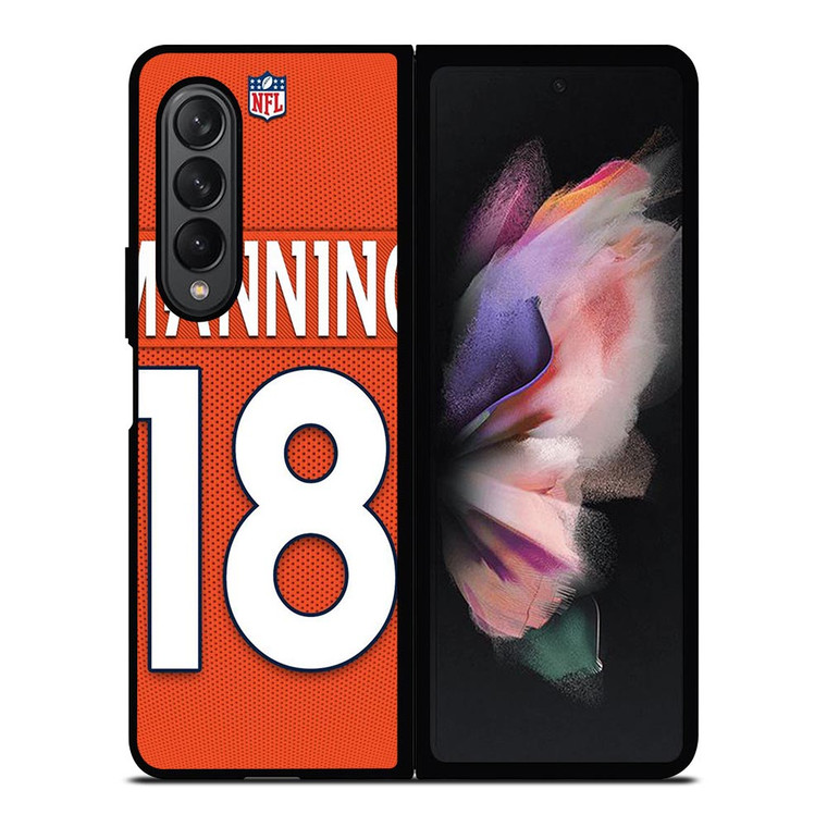PEYTON MANNING DENVER BRONCOS Samsung Galaxy Z Fold 3 Case Cover PEYTON MANNING DENVER BRONCOS Samsung Galaxy Z Fold 3 Case Cover