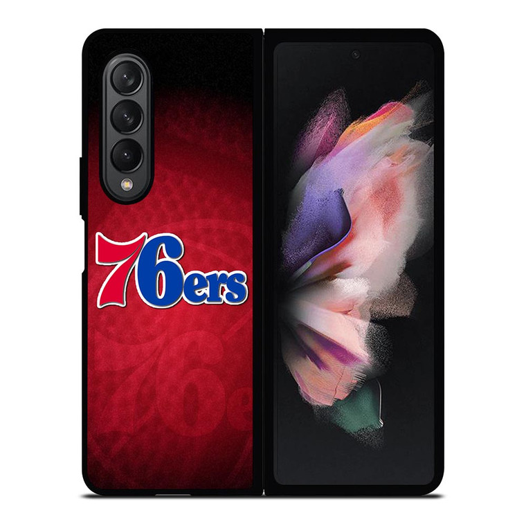 PHILADELPHIA 76ERS LETTER Samsung Galaxy Z Fold 3 Case Cover