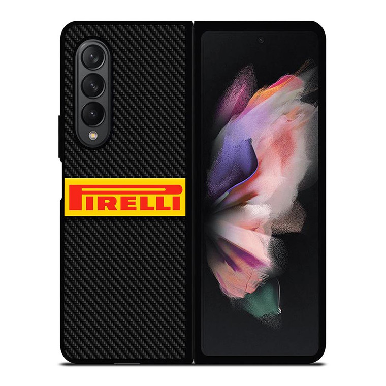 PIRELLI TIRE LOGO CARBOON Samsung Galaxy Z Fold 3 Case Cover