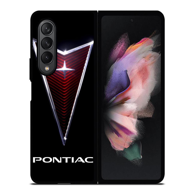 PONTIAC CAR GLOWING LOGO Samsung Galaxy Z Fold 3 Case Cover