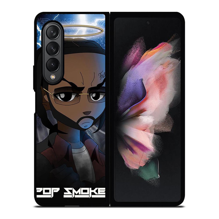 POP SMOKE RAPPER CARTOON LOGO Samsung Galaxy Z Fold 3 Case Cover