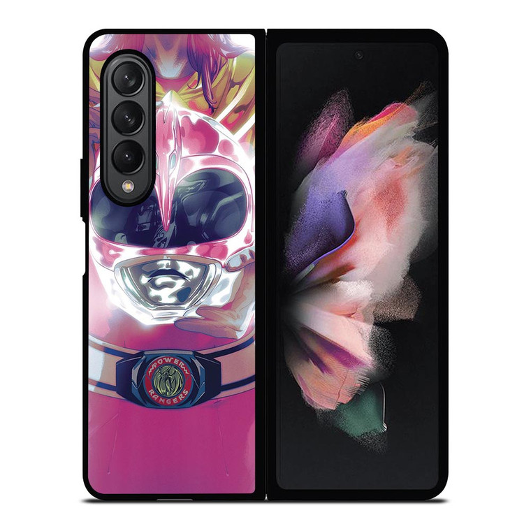 POWER RANGERS PINK Samsung Galaxy Z Fold 3 Case Cover POWER RANGERS PINK Samsung Galaxy Z Fold 3 Case Cover