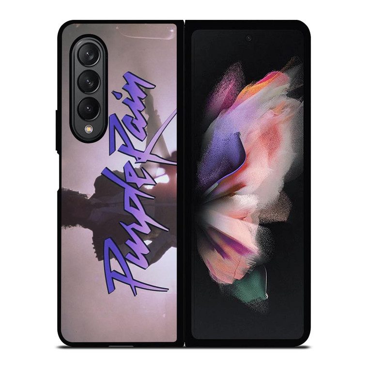 PRINCE PURPLE RAIN LOGO Samsung Galaxy Z Fold 3 Case Cover
