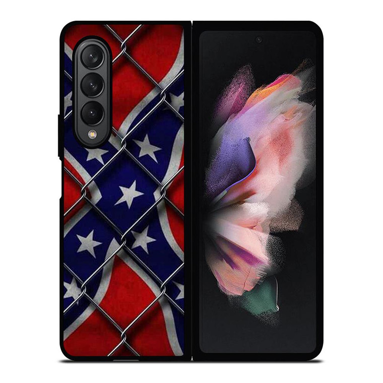 REBEL FLAG Samsung Galaxy Z Fold 3 Case Cover