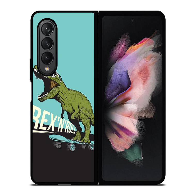 REX N ROLL TOY STORY Samsung Galaxy Z Fold 3 Case Cover REX N ROLL TOY STORY Samsung Galaxy Z Fold 3 Case Cover