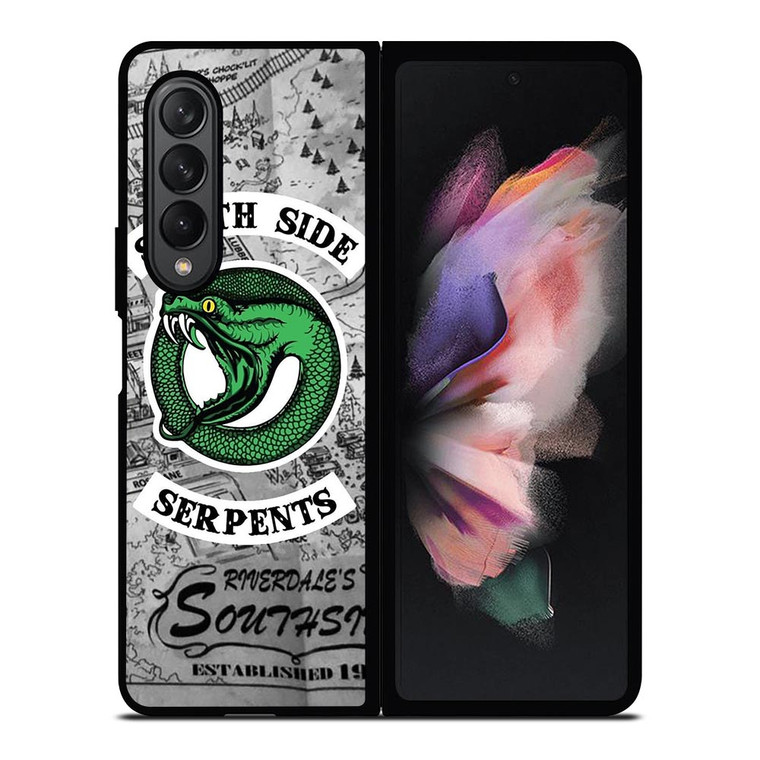RIVERDALE SOUTHSIDE LOGO  Samsung Galaxy Z Fold 3 Case Cover RIVERDALE SOUTHSIDE LOGO  Samsung Galaxy Z Fold 3 Case Cover