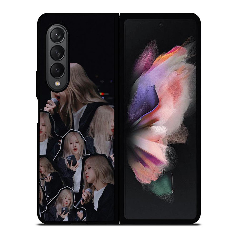 ROSE BLACKPINK SINGING Samsung Galaxy Z Fold 3 Case Cover ROSE BLACKPINK SINGING Samsung Galaxy Z Fold 3 Case Cover