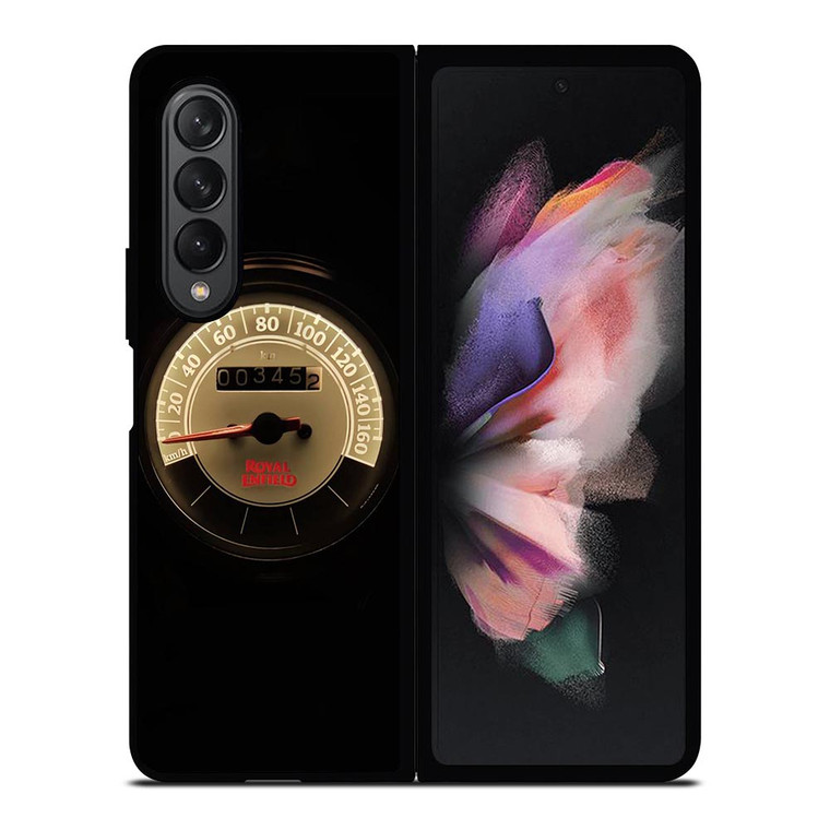 ROYAL ENFIELD RETRO SPEEDOMETER Samsung Galaxy Z Fold 3 Case Cover