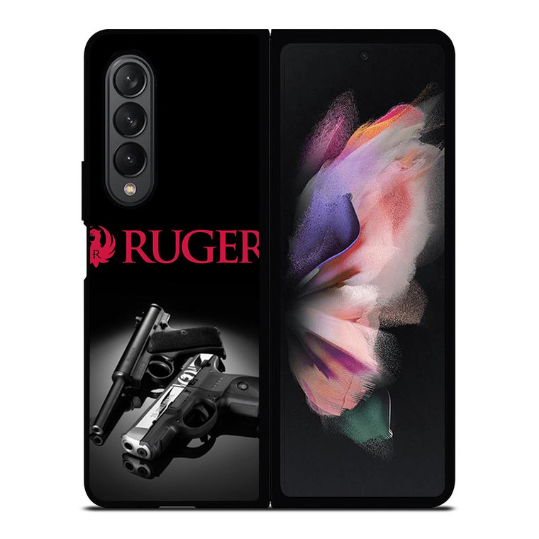 RUGER FIREARMS GUNS Samsung Galaxy Z Fold 3 Case Cover RUGER FIREARMS GUNS Samsung Galaxy Z Fold 3 Case Cover