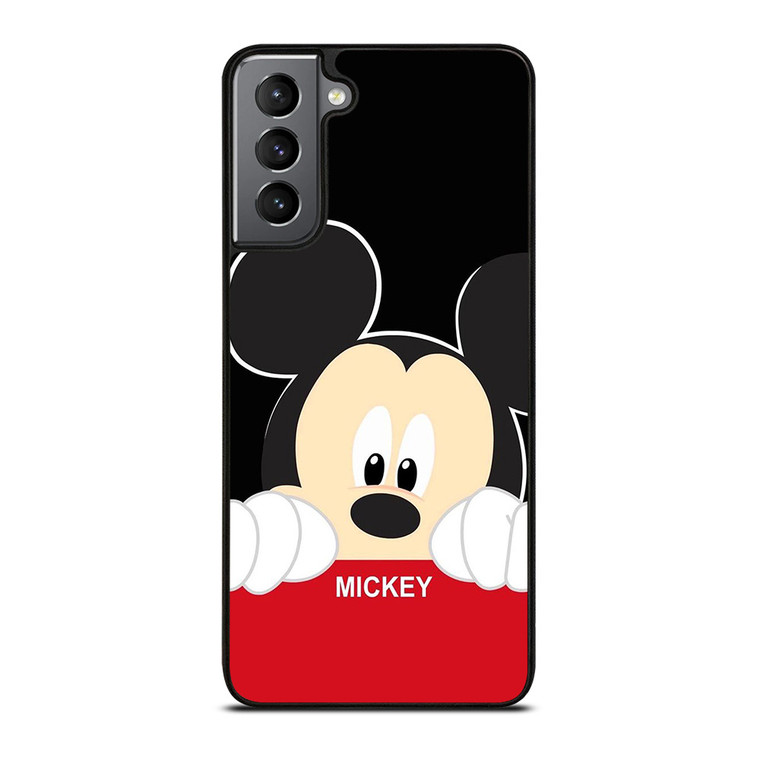 DISNEY MICKEY MOUSE CARTOON FLAT Samsung Galaxy S21 Plus Case
