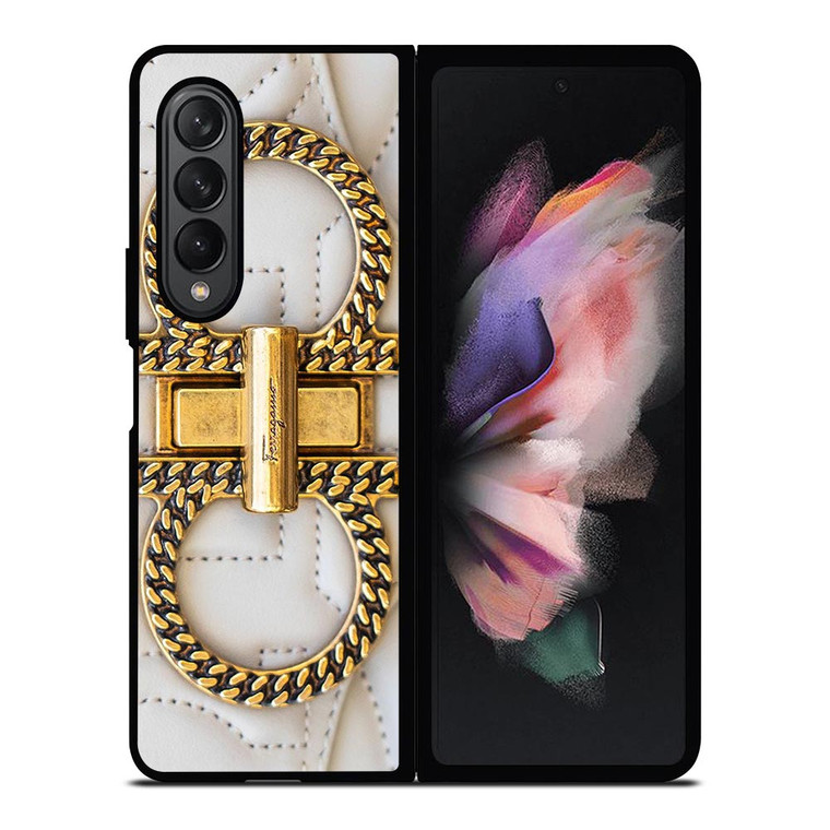 SALVATORE FERRAGAMO EMBLEM Samsung Galaxy Z Fold 3 Case Cover