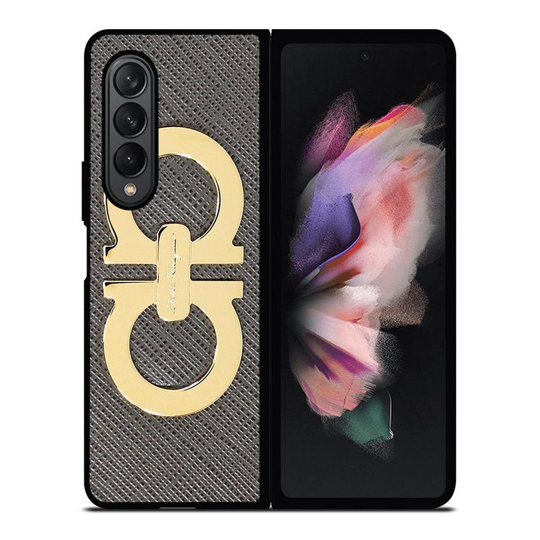 SALVATORE FERRAGAMO LOGO Samsung Galaxy Z Fold 3 Case Cover SALVATORE FERRAGAMO LOGO Samsung Galaxy Z Fold 3 Case Cover