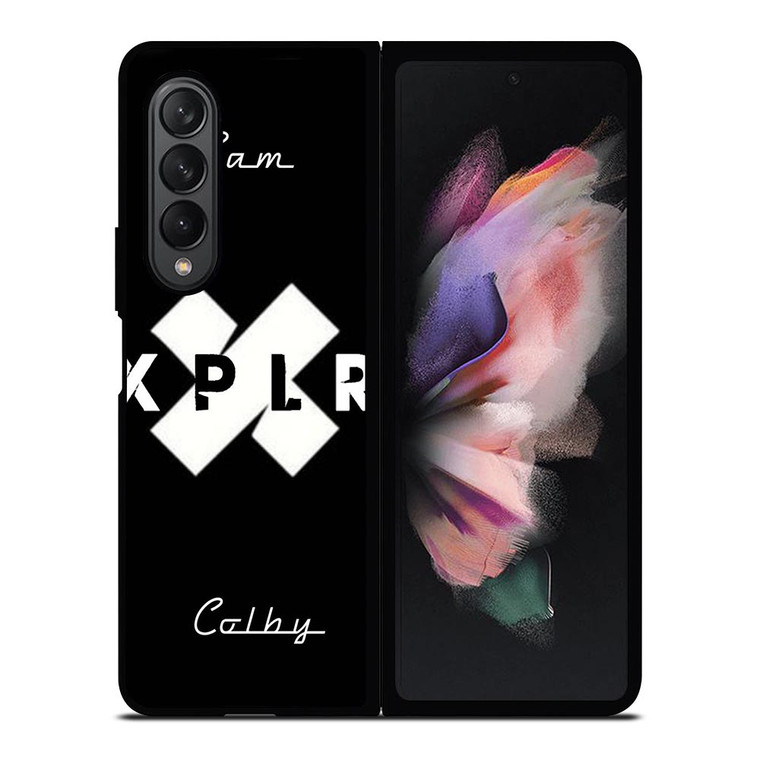 SAM AND COLBY XPLR LOGO Samsung Galaxy Z Fold 3 Case Cover