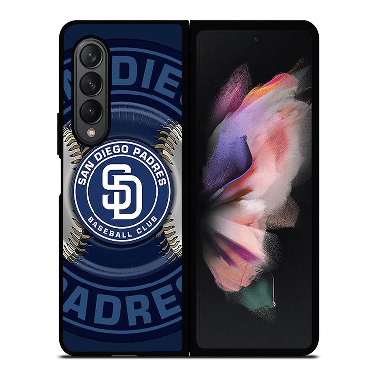 SAN DIEGO PADRES MLB LOGO Samsung Galaxy Z Fold 3 Case Cover