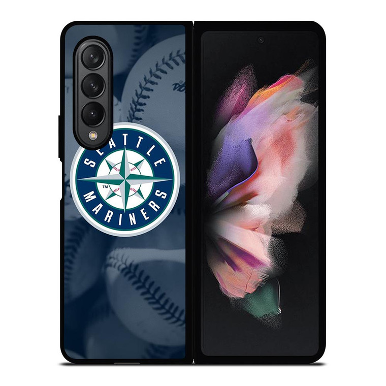 SEATTLE MARINERS MLB Samsung Galaxy Z Fold 3 Case Cover