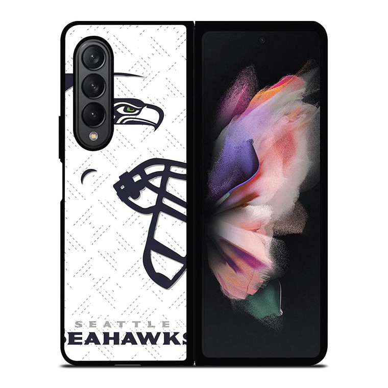 SEATTLE SEAHAWK HELMET NFL Samsung Galaxy Z Fold 3 Case Cover SEATTLE SEAHAWK HELMET NFL Samsung Galaxy Z Fold 3 Case Cover