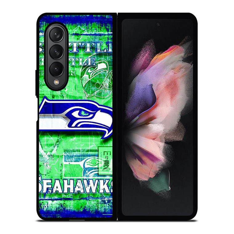 SEATTLE SEAHAWKS SKIN Samsung Galaxy Z Fold 3 Case Cover SEATTLE SEAHAWKS SKIN Samsung Galaxy Z Fold 3 Case Cover