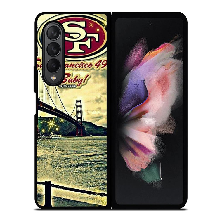 sf49ers SF 49ERS BRIDGE FOOTBALL Samsung Galaxy Z Fold 3 Case Cover sf49ers SF 49ERS BRIDGE FOOTBALL Samsung Galaxy Z Fold 3 Case Cover