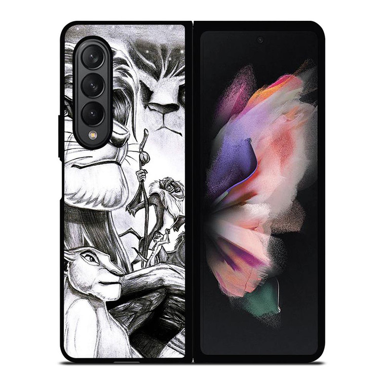 SIMBA THE LION KING ART Samsung Galaxy Z Fold 3 Case Cover SIMBA THE LION KING ART Samsung Galaxy Z Fold 3 Case Cover