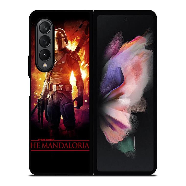 STAR WARS THE MANDALORIAN MOVIE Samsung Galaxy Z Fold 3 Case Cover