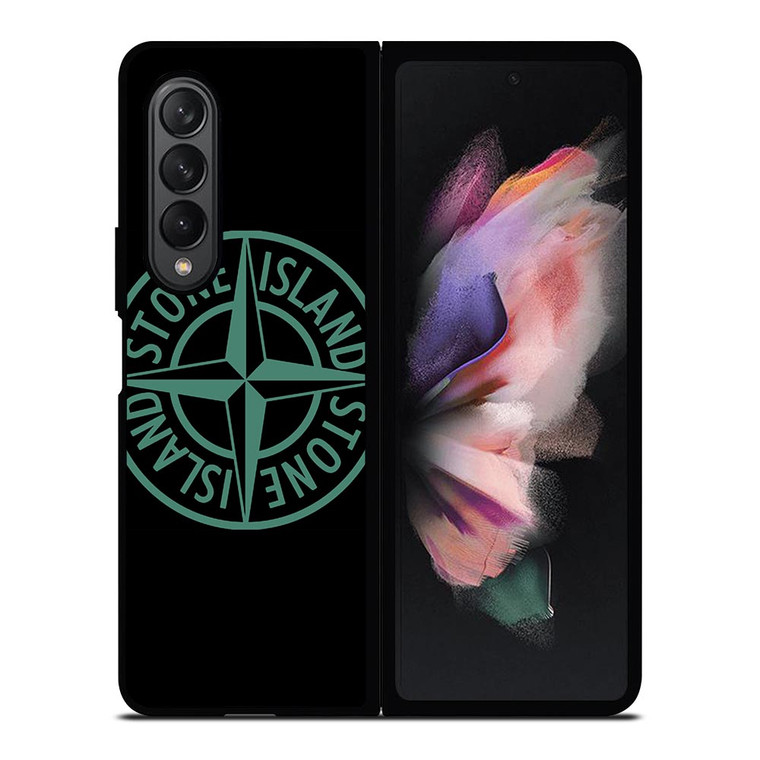 STONE ISLAND GREEN BADGE Samsung Galaxy Z Fold 3 Case Cover