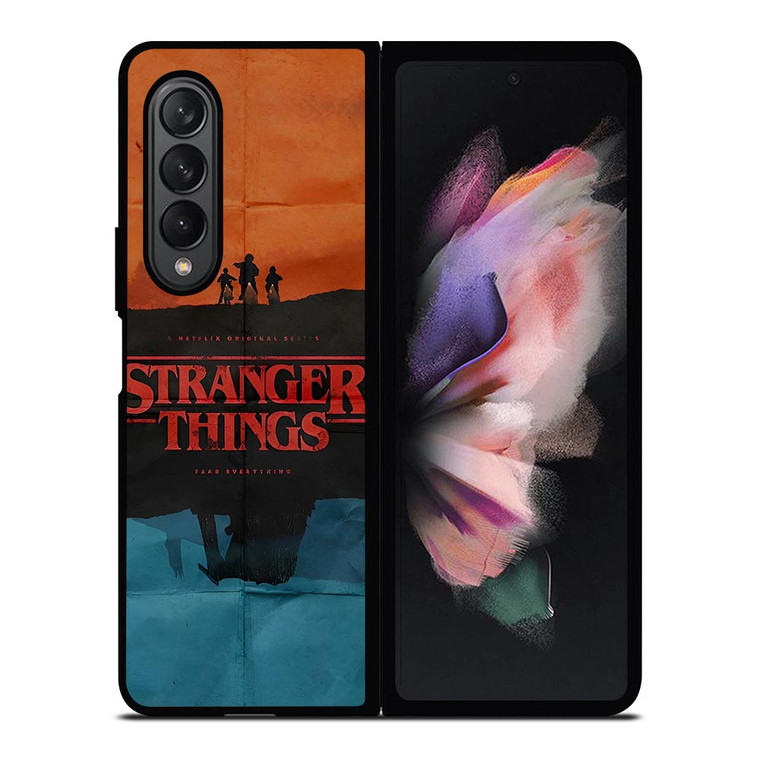 STRANGER THINGS POSTER Samsung Galaxy Z Fold 3 Case Cover STRANGER THINGS POSTER Samsung Galaxy Z Fold 3 Case Cover