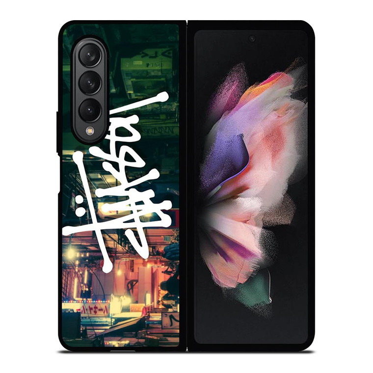 STUSSY TOKYO LOGO Samsung Galaxy Z Fold 3 Case Cover