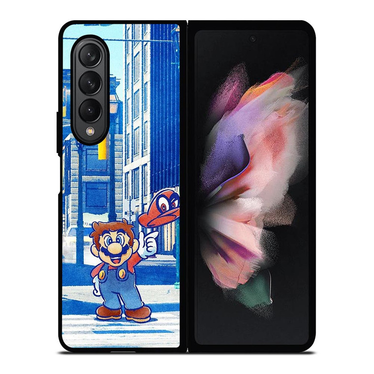SUPER MARIO ODYSSEY GAME 2 Samsung Galaxy Z Fold 3 Case Cover