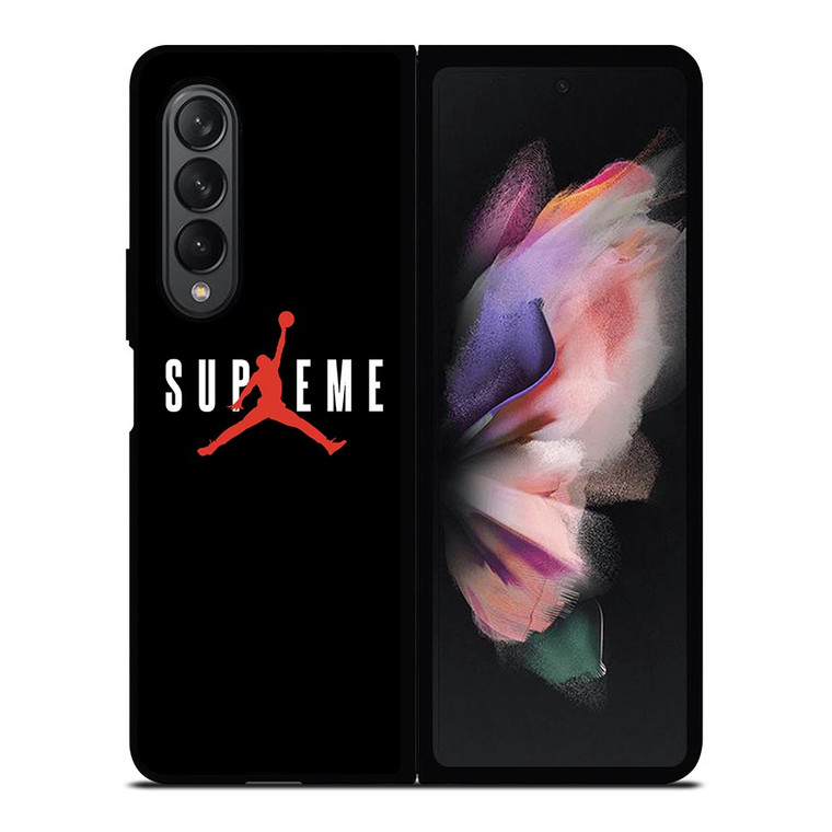 SUPREME AIR JORDAN Samsung Galaxy Z Fold 3 Case Cover SUPREME AIR JORDAN Samsung Galaxy Z Fold 3 Case Cover