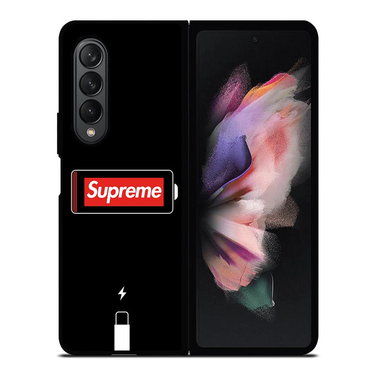 SUPREME PHONE LOW BATTERY Samsung Galaxy Z Fold 3 Case Cover