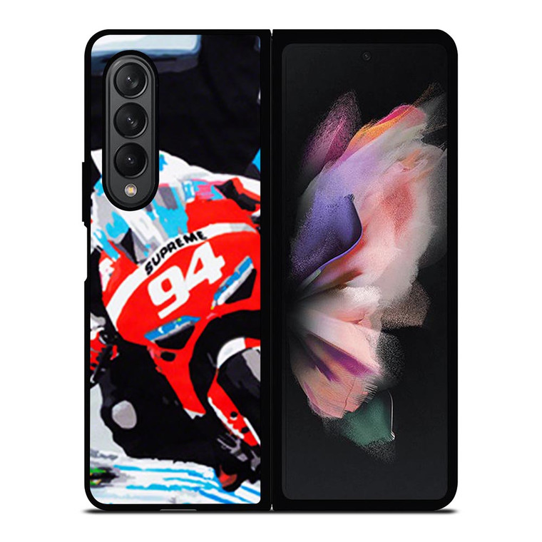 SUPREME RACING LOGO Samsung Galaxy Z Fold 3 Case Cover