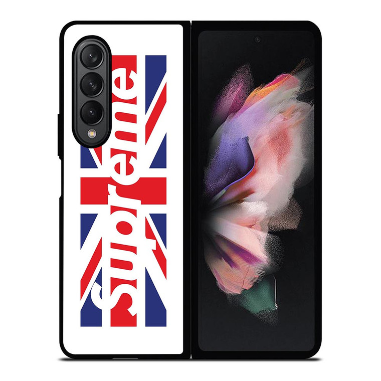 SUPREME UNITED KINGDOM FLAG Samsung Galaxy Z Fold 3 Case Cover SUPREME UNITED KINGDOM FLAG Samsung Galaxy Z Fold 3 Case Cover