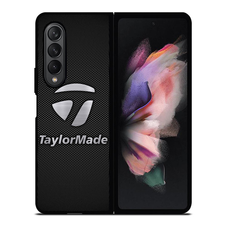TAYLORMADE METAL LOGO Samsung Galaxy Z Fold 3 Case Cover