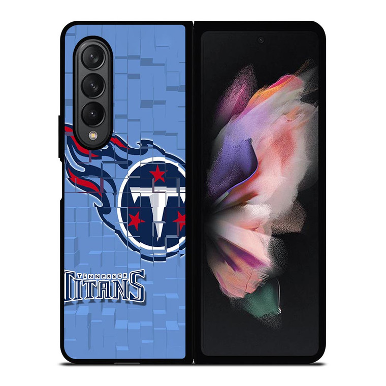 TENNESSEE TITANS LOGO FOOTBALL Samsung Galaxy Z Fold 3 Case Cover TENNESSEE TITANS LOGO FOOTBALL Samsung Galaxy Z Fold 3 Case Cover