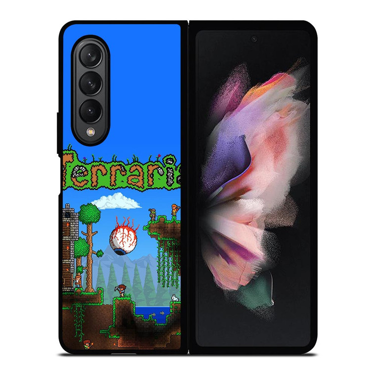 TERRARIA GAMES LOGO Samsung Galaxy Z Fold 3 Case Cover