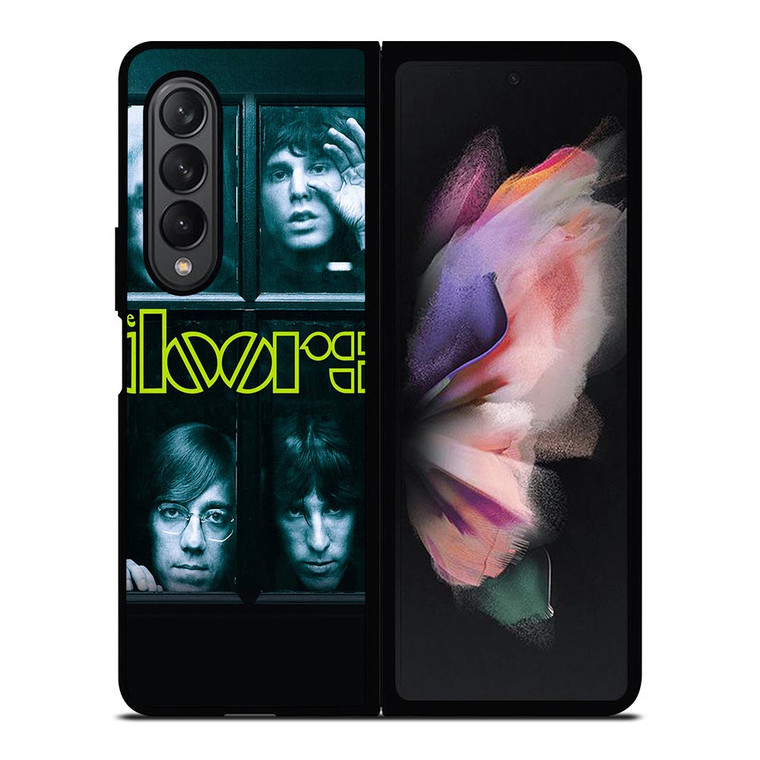 THE DOORS LOGO Samsung Galaxy Z Fold 3 Case Cover THE DOORS LOGO Samsung Galaxy Z Fold 3 Case Cover