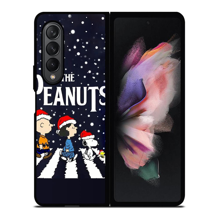 THE PEANUTS SNOOPY BEATLES CHRISTMAS Samsung Galaxy Z Fold 3 Case Cover