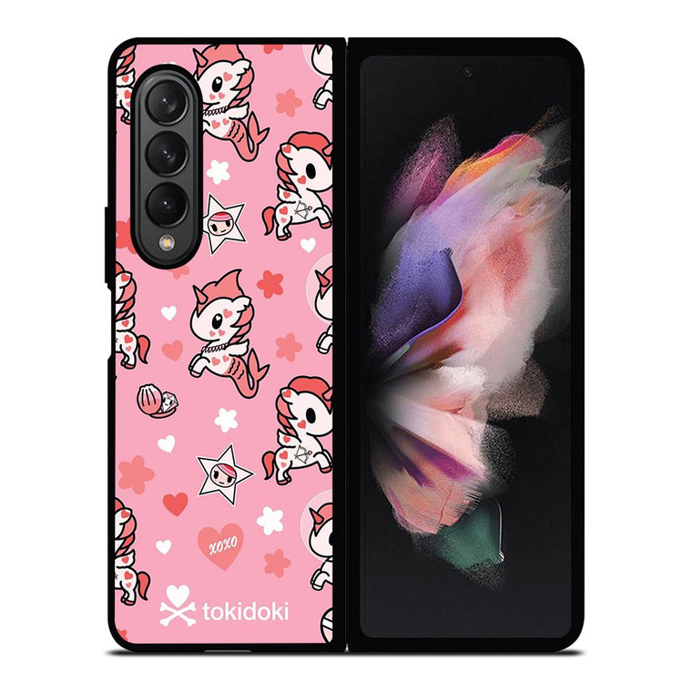 TOKIDOKI UNICORN COLLAGE Samsung Galaxy Z Fold 3 Case Cover