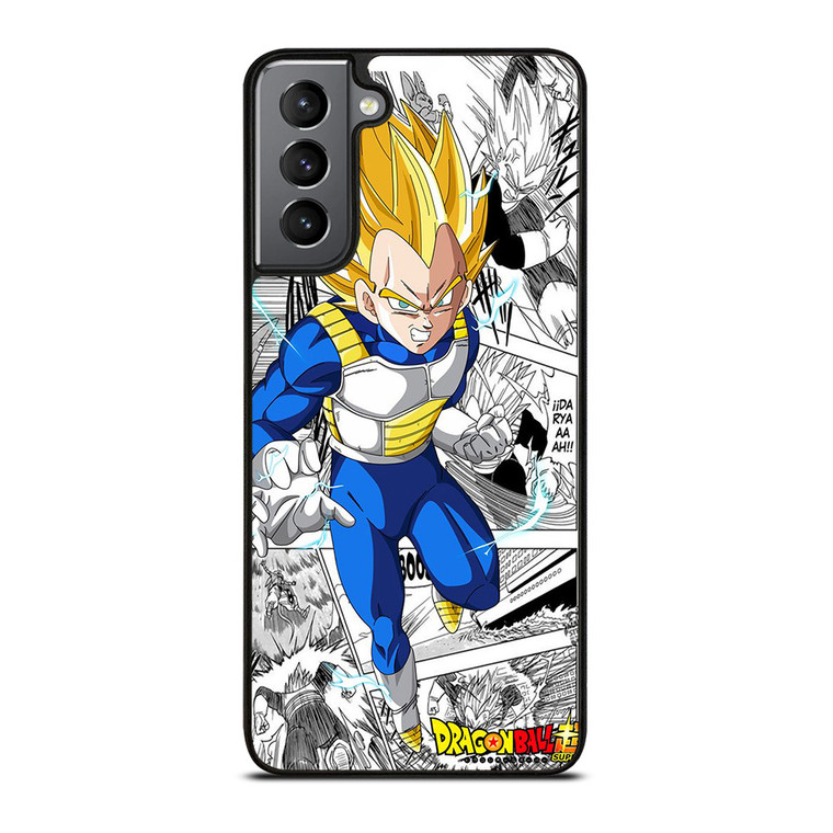 DRAGONBAL VEGETA COMIC Samsung Galaxy S21 Plus Case