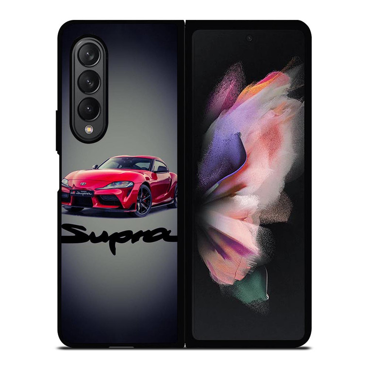 TOYOTA SUPRA CAR LOGO Samsung Galaxy Z Fold 3 Case Cover