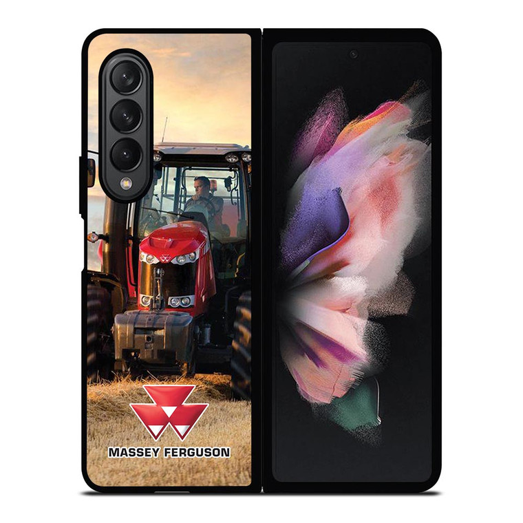 TRACTORS MASSEY FERGUSON Samsung Galaxy Z Fold 3 Case Cover TRACTORS MASSEY FERGUSON Samsung Galaxy Z Fold 3 Case Cover