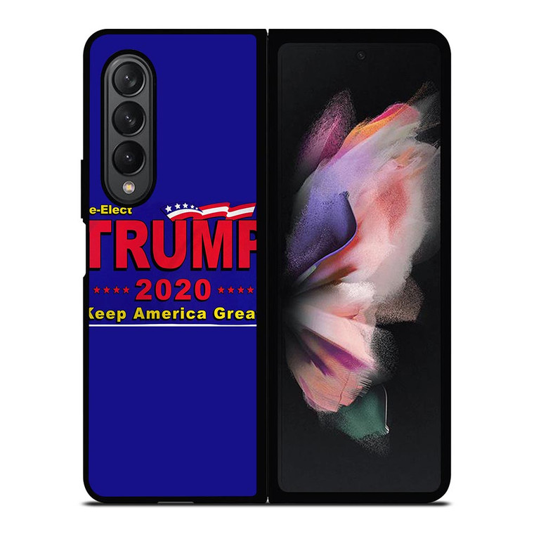 TRUMP 2020 RE ELECT KEEP AMERICA GREAT Samsung Galaxy Z Fold 3 Case Cover