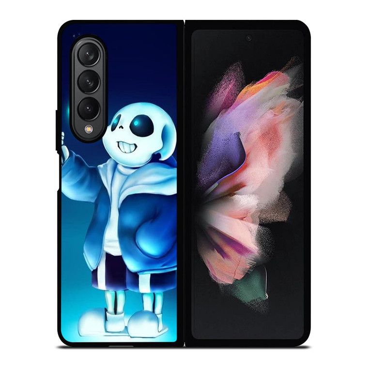 UNDERTALE GLOWING LOVE SYMBOL Samsung Galaxy Z Fold 3 Case Cover