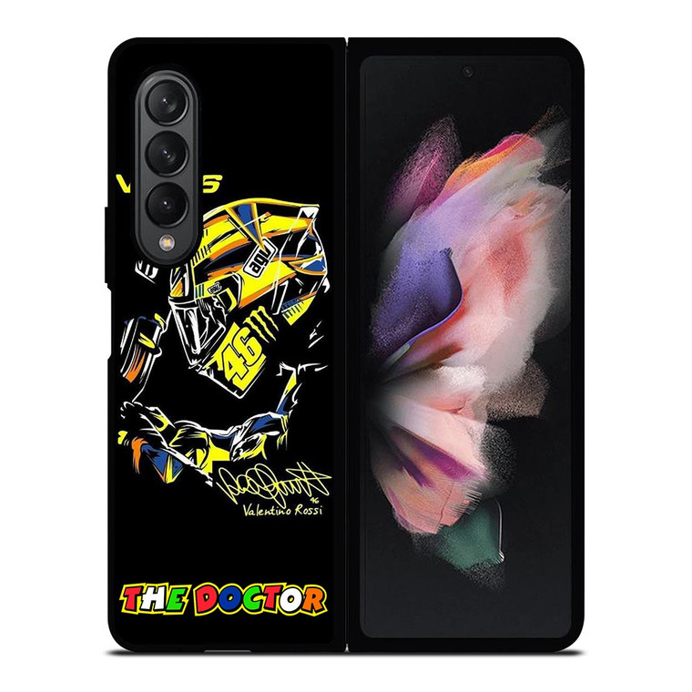 VALENTINO ROSSI THE DOCTOR 46 Samsung Galaxy Z Fold 3 Case Cover VALENTINO ROSSI THE DOCTOR 46 Samsung Galaxy Z Fold 3 Case Cover