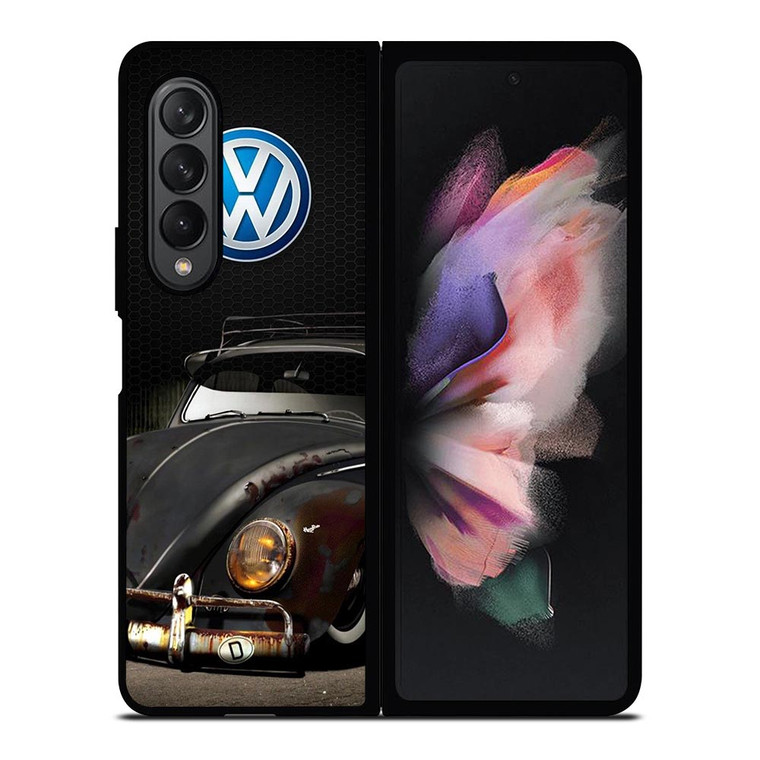 VW VOLKSWAGEN RETRO CAR Samsung Galaxy Z Fold 3 Case Cover