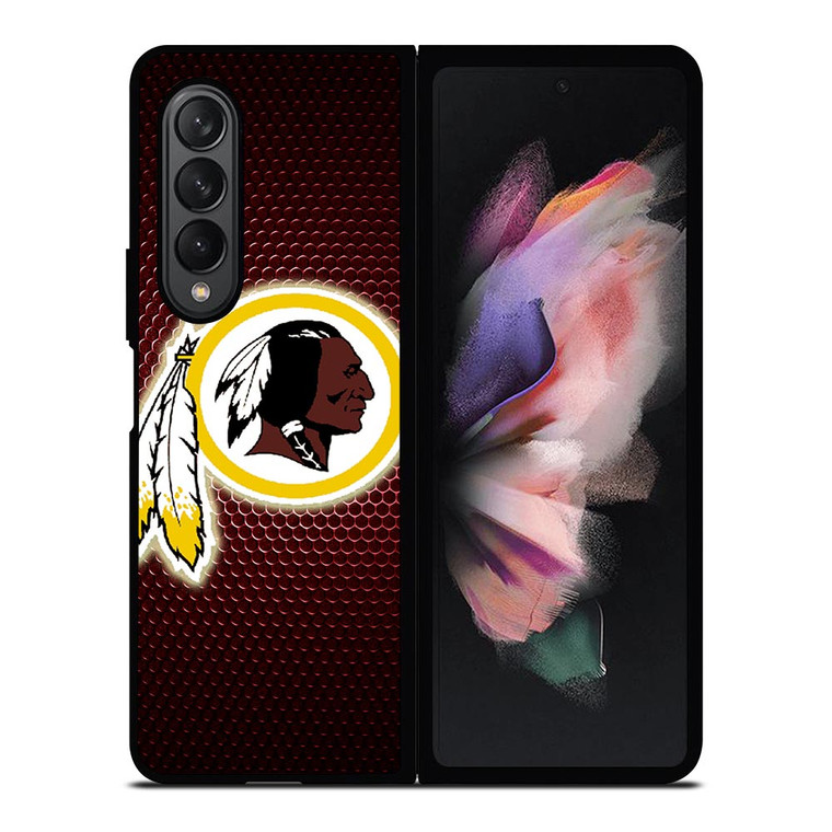 WAHINGTON REDSKINS METAL LOGO Samsung Galaxy Z Fold 3 Case Cover WAHINGTON REDSKINS METAL LOGO Samsung Galaxy Z Fold 3 Case Cover