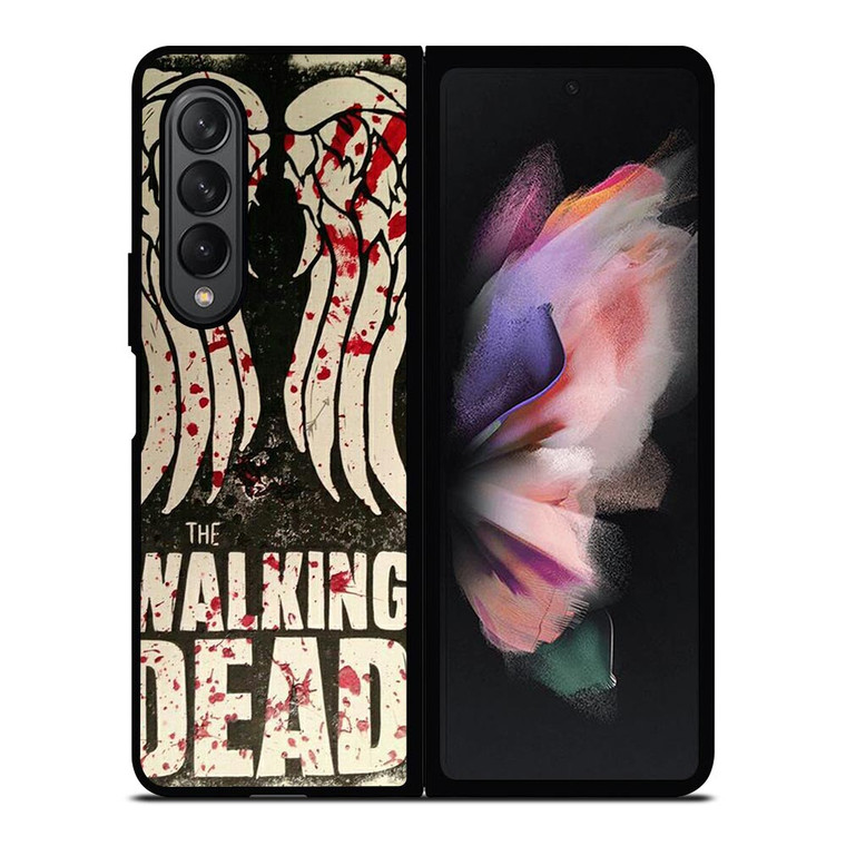 WALKING DEAD DARYL DIXON WINGS Samsung Galaxy Z Fold 3 Case Cover WALKING DEAD DARYL DIXON WINGS Samsung Galaxy Z Fold 3 Case Cover