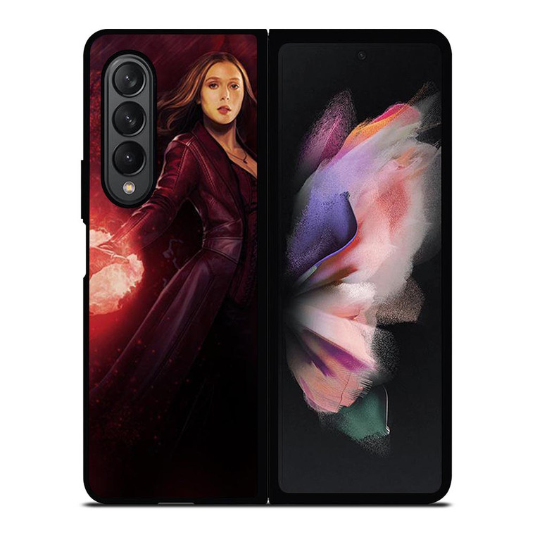 WANDA MAXIMOFF MARVEL WANDAVISION Samsung Galaxy Z Fold 3 Case Cover WANDA MAXIMOFF MARVEL WANDAVISION Samsung Galaxy Z Fold 3 Case Cover