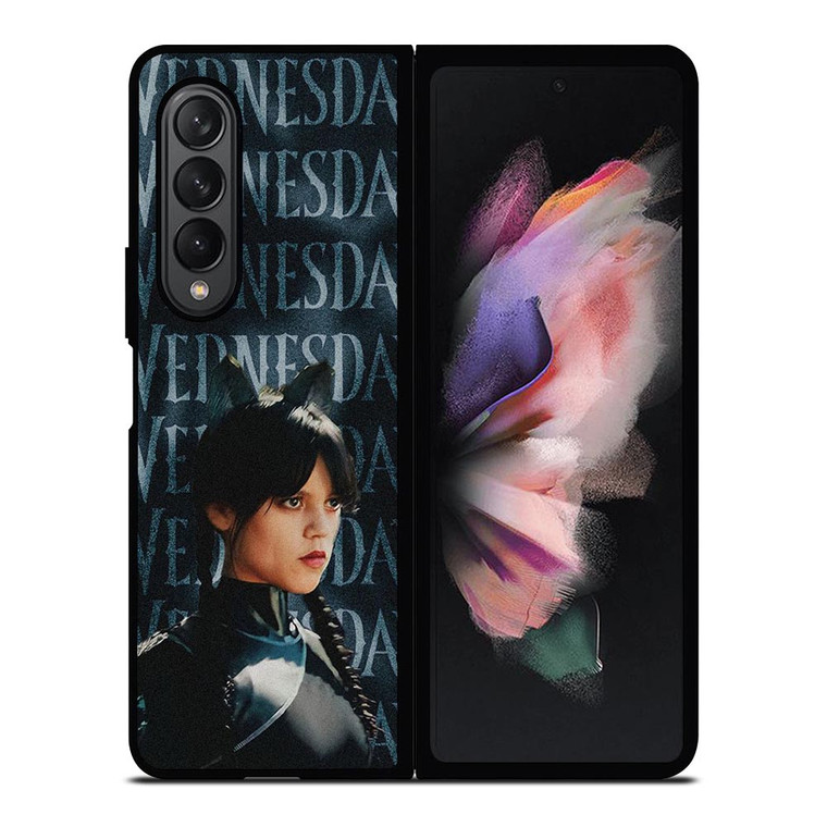 WEDNESDAY ADDAMS JENNA ORTEGA 2 Samsung Galaxy Z Fold 3 Case Cover